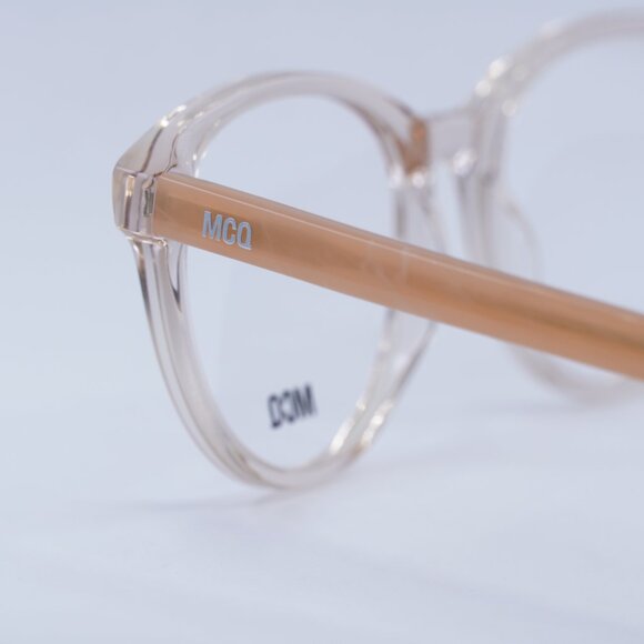 🕶️ New Alexander McQueen MQ0308O 008 Eyeglasses - Pink Frame 52mm - Picture 8 of 9